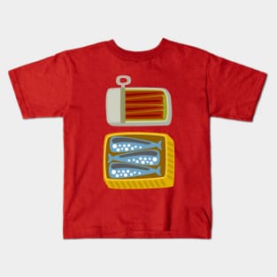 Canned Fish Kids T-Shirt